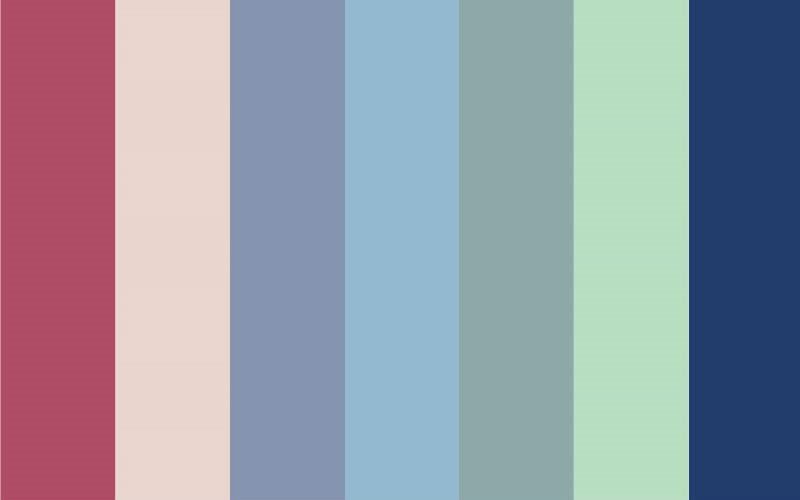 Riveting color palette